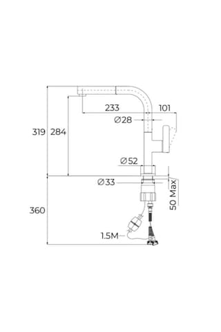 Teka Oval 938 Krom Armatür Krom