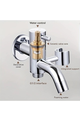 Fastbuy Challenger Altın Yüksek Basınçlı El Duşu Seti - Paslanmaz Çelik Sprey Tabancası - Kendinden Temizlenir Altın Renk Altın