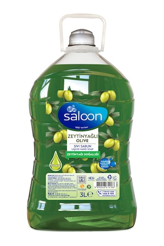 Saloon Zeytinyağlı Sıvı Sabun 2 x 3 L