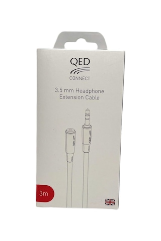 Qed Qe-8137 Connect 3.5 Mm Jack Kulaklık Uzatma Kablosu '3 Metre'