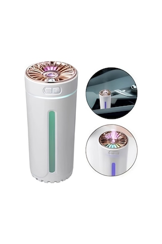 Mey Najmaddin Mini Araç Nemlendirici 5 Esans li Usb Işıklı Koku Difüzörü Najmaddin