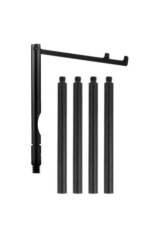 Pazly Katlanır Kamp Feneri Standı, Uzatma Çubuğu İle Pratik Ve Taşınabilir Çok Renkli