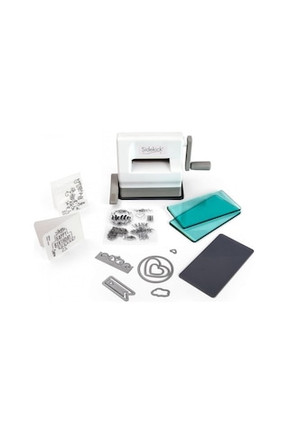 Sizzix Sidekick Delme Makinesi 661770, 6,35 Cm Açıklık, Beyaz