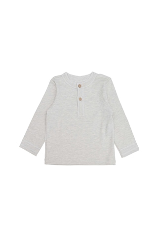 Petit Boom Casual Set Açık Gri