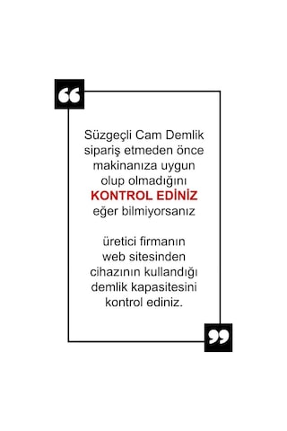 Kapris 1500 Ml Çelik Süzgeçli Cam Demlik Beyaz 7488 Beyaz