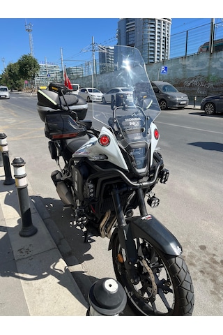 24 - 26 Honda Nx500 Uzun Ön Cam Şeffaf 58cm 4mm Zeus