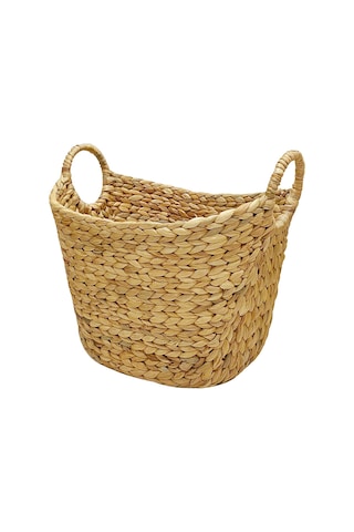 Koçtaş Su Sumbülü Oval Dekoratif Sepet 42x36x36 Cm Çok Renkli