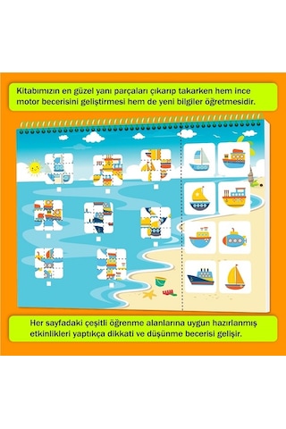Cırt Cırtlı Kitap Okuma-yazmayı Öğreniyorum Yaz-sil 4-7 Yaş