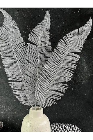 Dekoratif Simli Kuş Tüyü Altın-gümüş-rose-gold