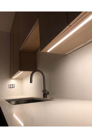 Dekoratif Mutfak Tezgah Üstü Led Lineer 100cm 6500k Beyaz Işık