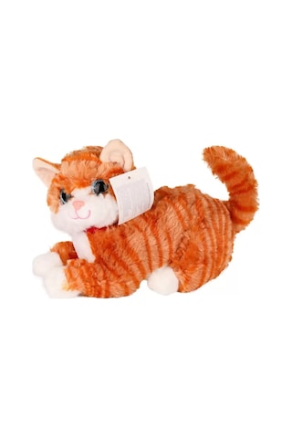 Mark Kzl-1609032 Peluş Miyavlayan Kedi -kızılkaya Oyuncak Najmaddin