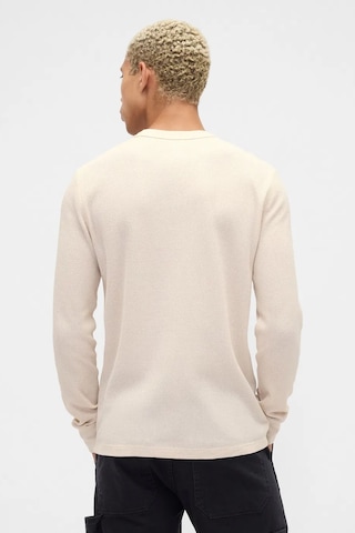 Gap V-frch Logo Erkek Tişört Kahverengi