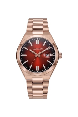 Carmen İconic Crm.10031.12 Kol Saati Rose Gold Erkek Kol Saati- Siyah Carmen İconic Crm.10031.12 Kol Saati Rose Gold Erkek Kol Saati- Siyah