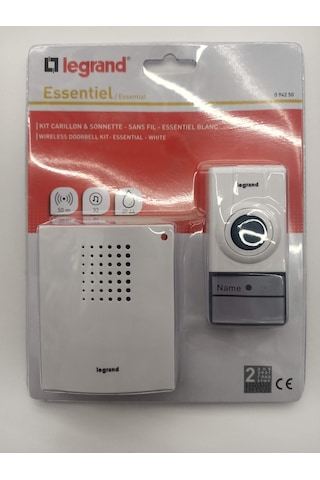 Legrand 094250 Kablosuz Zil Duracell Pil Dahil