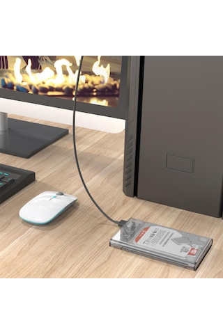 Orıco Usb 3.0 Micro B Şeffaf 2.5 İnch Sata Ssd Hard Disk Kutusu