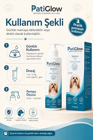 Patiglow Köpek Balık Yağı