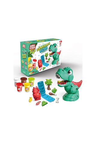 Art Craft 03814 Dinozoru Besle Oyun Hamuru Seti 280 G
