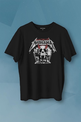 Metallica Baskılı Tişört Unisex T-shirt 001