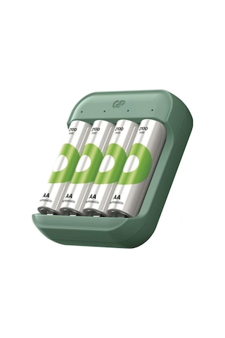 Gp Recyko B423 Usb Pil Şarj Cihazı Seti 4 Adet Aa 2700mah Yüksek Kapasiteli Şarjlı Pil Dahil