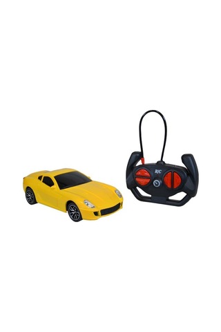 Ctoys Sports Car 27 Mhz Full Fonksiyon Uzaktan Kumandalı Chevrolet Corvette Sarı Ce 07