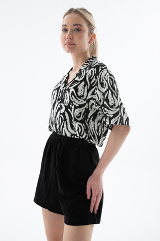 Fashion Friends Bayan Short 25y0606k1 Siyah Siyah