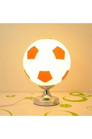 Yaratıcı Futbol Led Masa Lambası Yatak Odası Dekorasyonu 220v Diğer