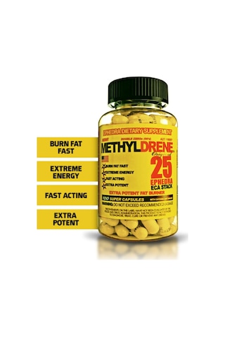 Cloma Methyldrene Fat Burner Eca Stack 100 Capsul