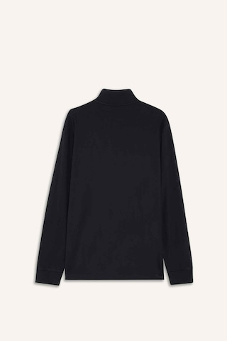 Defacto Defactofit Standart Fit Dik Yaka Yarım Fermuarlı Polar Sporcu Sweatshirt F2302ax25wnbk81 Siyah