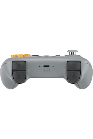 8bitdo 64 2.4g Wireless Controller N64 Konsol, Analog 3d, Ve Windows Uyumlu Gri