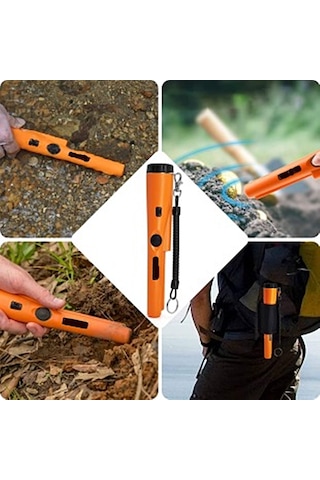 Gmn-pointer El Tipi Altın Gümüş Metal Dedektörü Çantalı