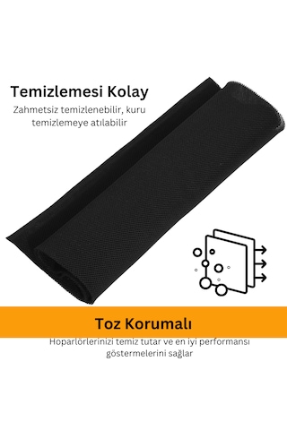 Beylini Hoparlör Kumaşı Airfile Toz Engelleyici Akustik 50x150