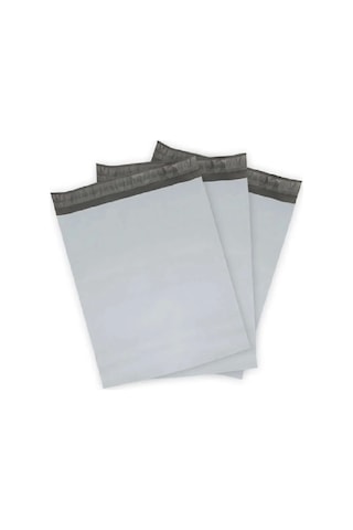 Cepsiz Büyük Boy Kargo Poşeti 35x45+5 Cm - 100 Adet 40+40 80 Mikron