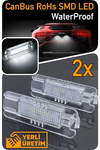 Bentley Contınental Flyıng Spur 3w Canbus Led Plaka Aydınlatma Ledi Lambası