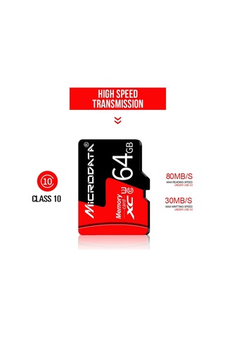 Sones Mıcrodata 128gb U3 Kırmızı Ve Siyah Tf