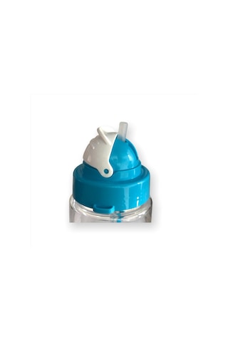 Gıpta Blue-Me Tritan Desenli Pipetli Matara 500 Cc - A.Mavi
