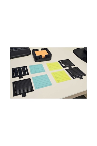 Post-it Çizim Ve Planlama Şablonu Seti - Haftalık Planlayıcı Ve To-do List Cetvel Aparatı Diğer