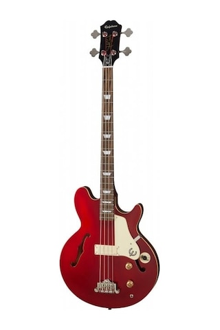 Epiphone Jack Casady 4 Telli Bas Gitar Sparkling Burgundy