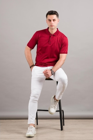 Nehir By Faruk Ülker Polo Yaka Çıtçıtlı Merserize Erkek Tişört