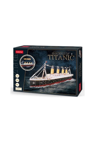 Cubicfun 3D Puzzle Titanic Led Işıklı L521H