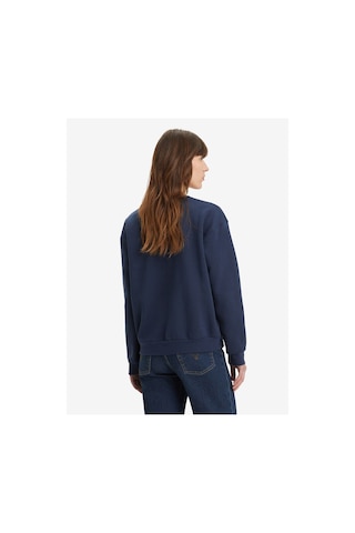 Levi's Oversized Yuvarlak Yaka Kadın Sweatshirt - Günlük Minimalist Tarz Mavi