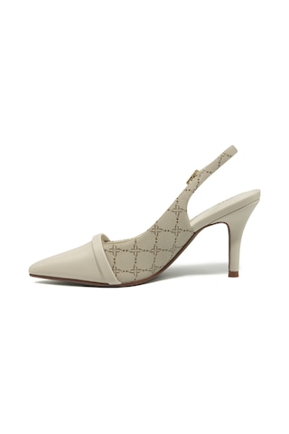 Nine West Raen 6fx Bej Kadın Topuklu Ayakkabı 000000000102052581 Bej