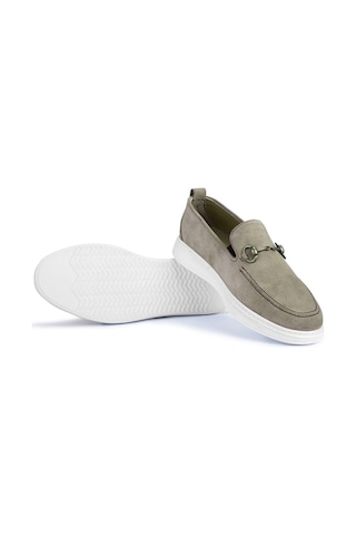 Ritzy Hakiki Deri Süet Erkek Günlük Ayakkabı, Loafer Ayakkabı