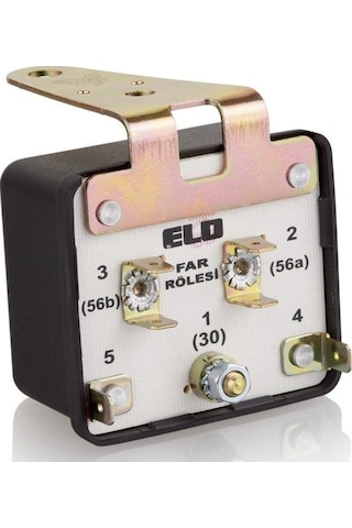 Elo Çift Bobinli Güçlendirici Koruycu Far Rölesi 12V