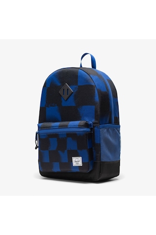 Herschel Heritage Checkered Çocuk Siyah/mavi Sırt Çantası 11576 Siyah
