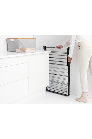 Brabantia Ekstra Askılıklı Çamaşır Kurutma Askısı 25 M Mat Siyah