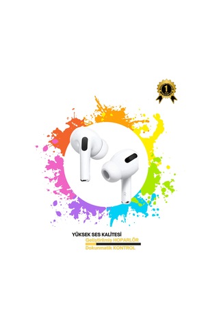 Bluetooth Kulaklık Pro Ios Android Uyumlu Kablosuz Beyaz 8.0 Mic 5.1 Bağlantı Lnkge Pro10s