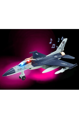 Diecast Kobra Savaş Uçağı Lacivert