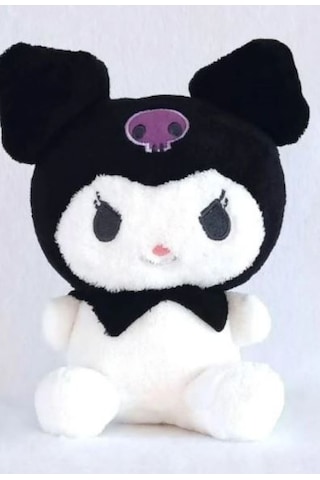 Siyah Kuromi Pelüş 25cm Beyaz - Siyah