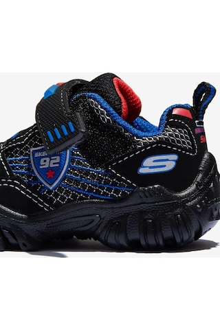 Skechers Damager İii - Lil Patroller Boys N Siyah Işıklı Spor Ayakkabı 400020n Bkrb