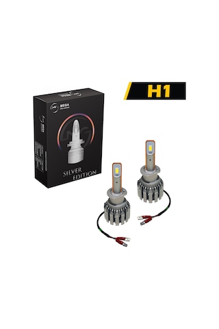 Slim Led Xenon V2 12-24 Volt Silver Edition Csp Led H1